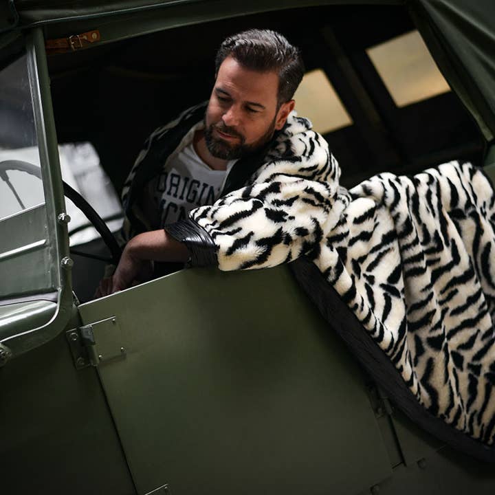 Plaid White Tiger für den Großhandel von AR-DECO