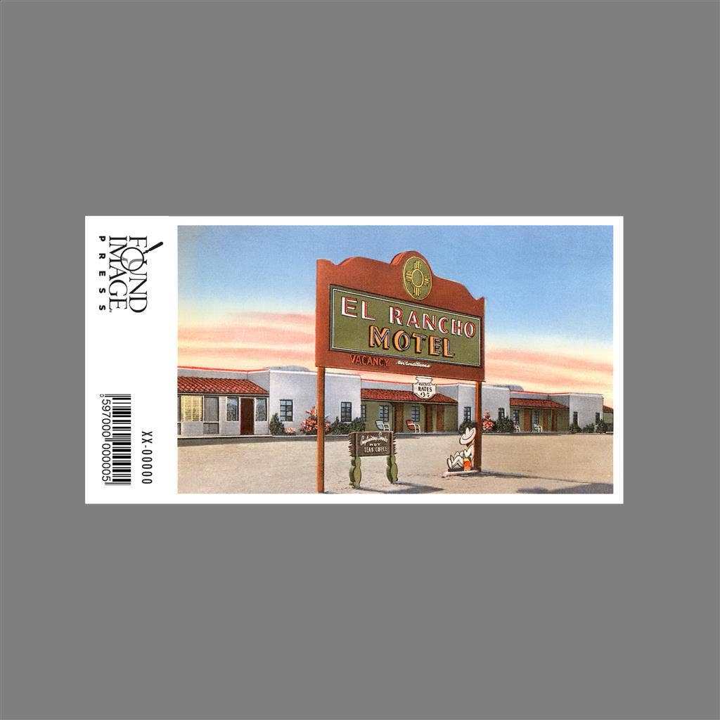 Found Image Press - Wholesale Sticker - Sticker RS-38 El Rancho Motel1