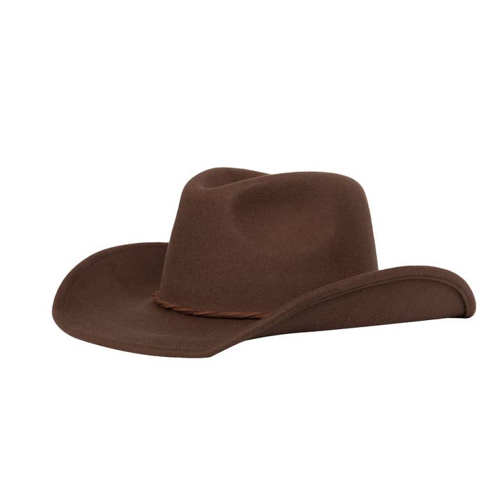 The Texan Brown - Cowboy Hat for wholesale by Unmuted Collective Inc.