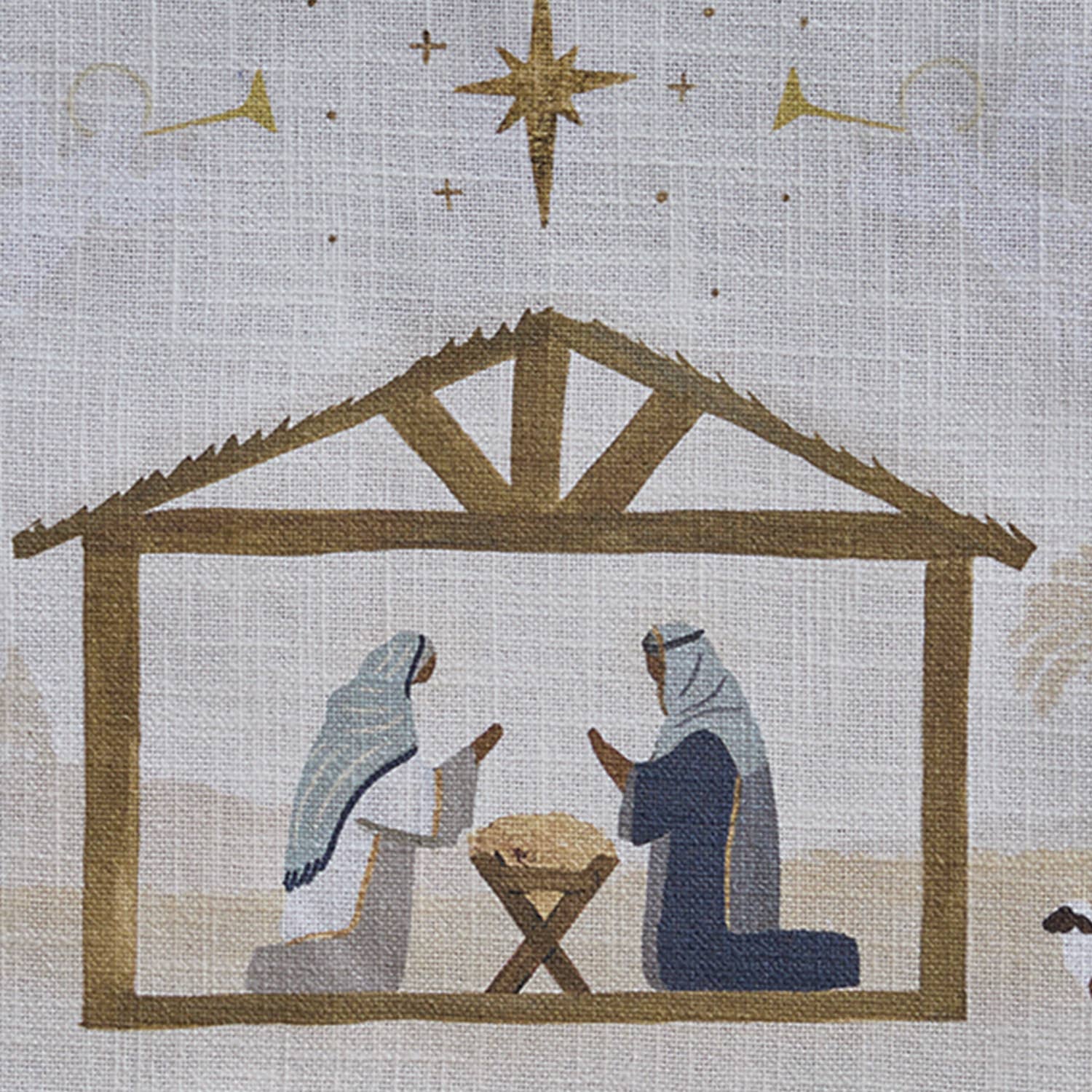 Split P - Wholesale Table Runner - Away In A Manger Table Runner 54" L2
