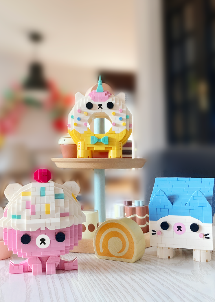 Momiji - Vente Kit de construction de jouet – enfant - Mini-briques Bruno4