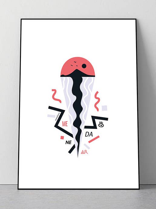 Impressão artística Medanear por atacado de The Collective Way