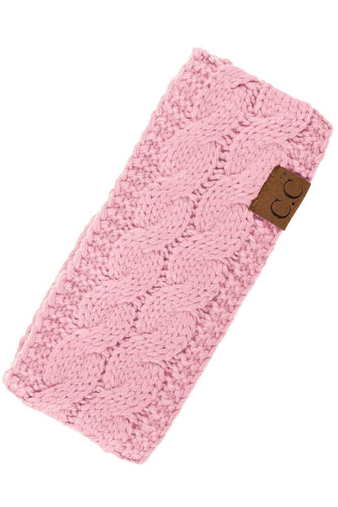 Hana - Wholesale Fashion Headband - Women's - C.C Cable Knit Solid Headband42
