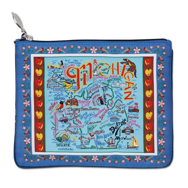 catstudio - Wholesale Pouch - Unisex - Michigan Zip Pouch