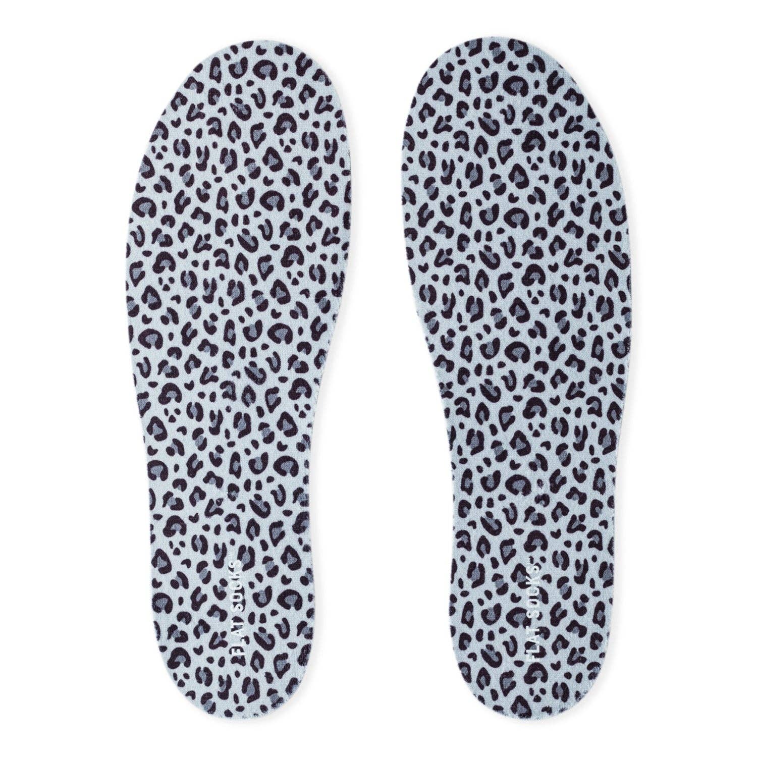 FLAT SOCKS - Wholesale Socks - Women's - Snow Leopard Print FLAT SOCKS8