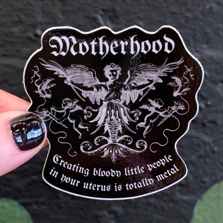 Creating Bloody Little People In Your Uterus Sticker for wholesale by GetBullish