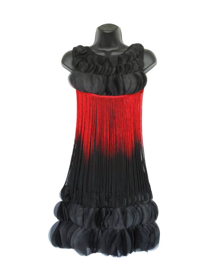 Western Fashion - Wholesale Jurk - Dames - Flapper Jurk-rood-xl0