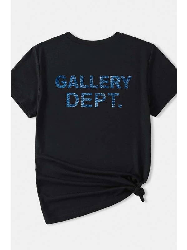 DOTCOM - Wholesale Screen Printed T-Shirt - Women's - Gallery Dept Graphic Plus T-shirt Top2