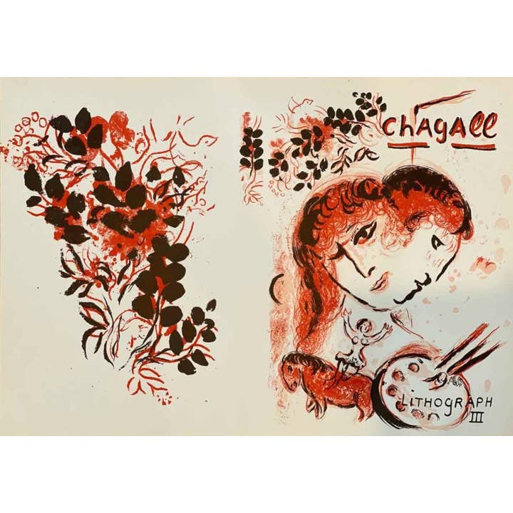 Marc Chagall Litografi III Original Litografi för wholesale av Deluxe Fine Art