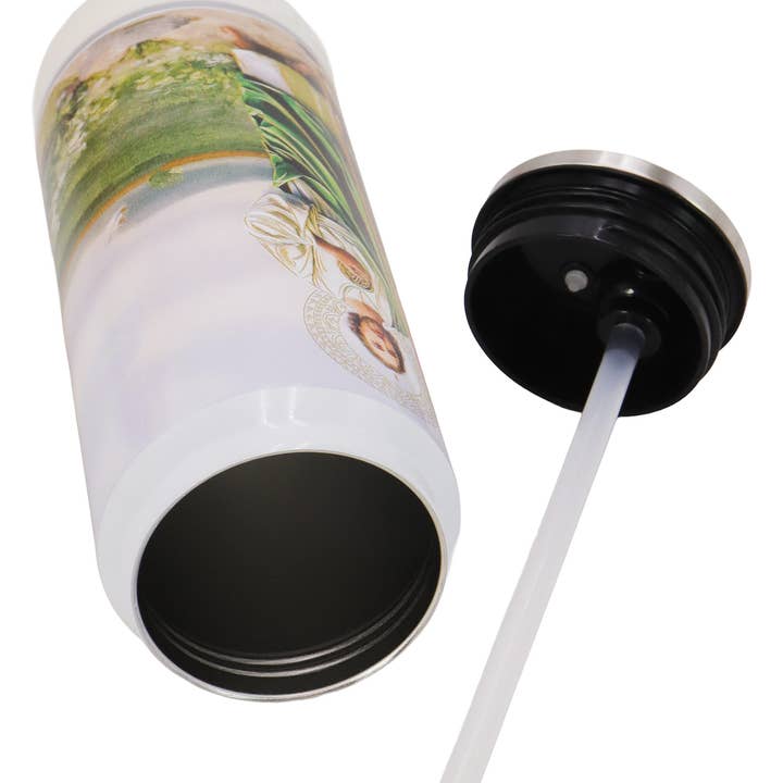 GREEN WHITE St. Jude Tumbler With Bluetooth Speaker for wholesale on Faire6