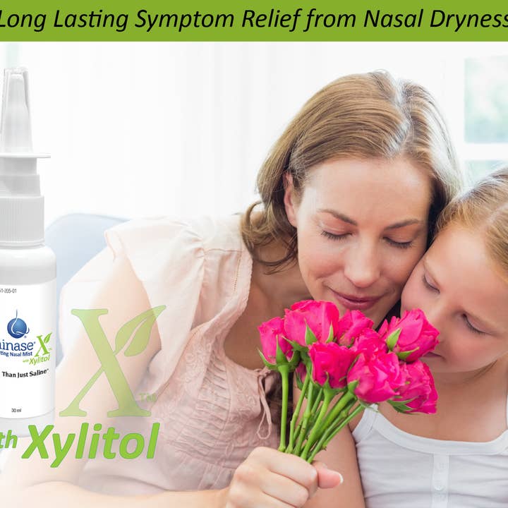 Rhinase - Wholesale Nasal Care - Rhinase X Nasal Spray | Less Sneezing, Itchiness, Nasal drip and Congestion | Mores Than Just Saline | Now with Xylitol | Long Lasting Symptom Relief from Nasal Dryness | (1 oz.)