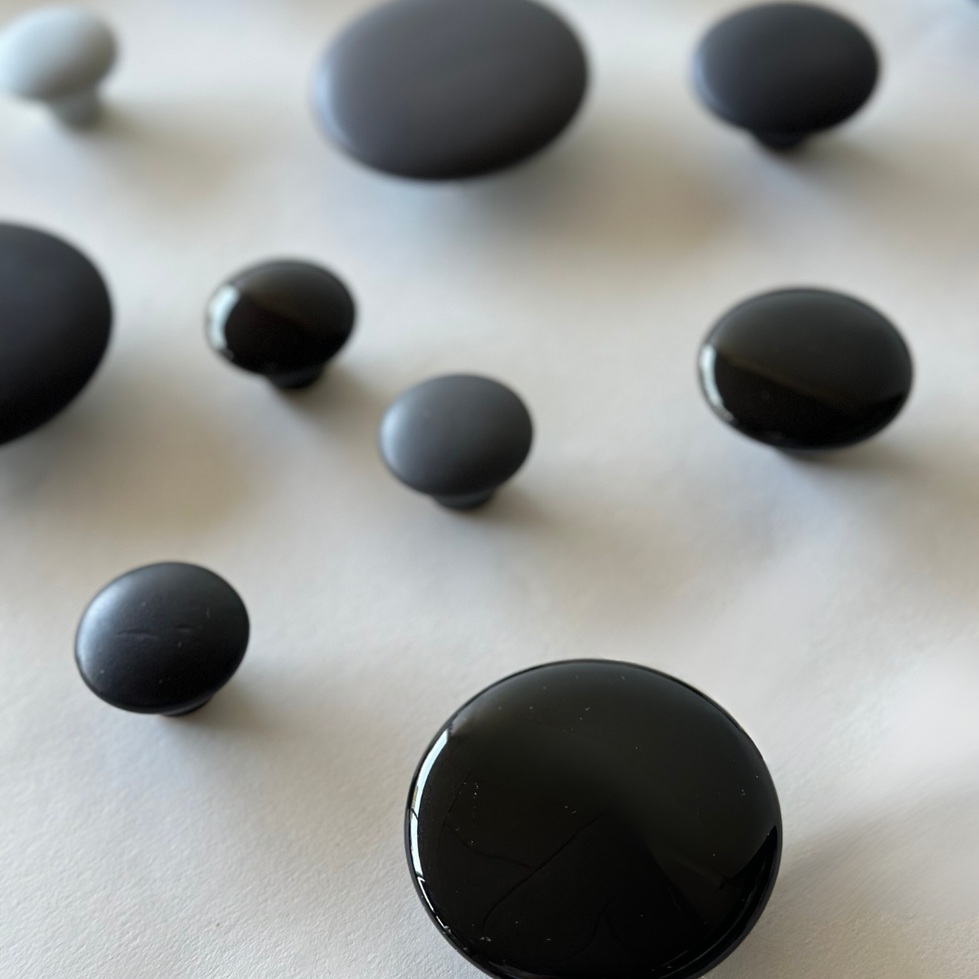 Aspegren Denmark – wholesale Knob/pull – Knob Maxi - Matt - Black1