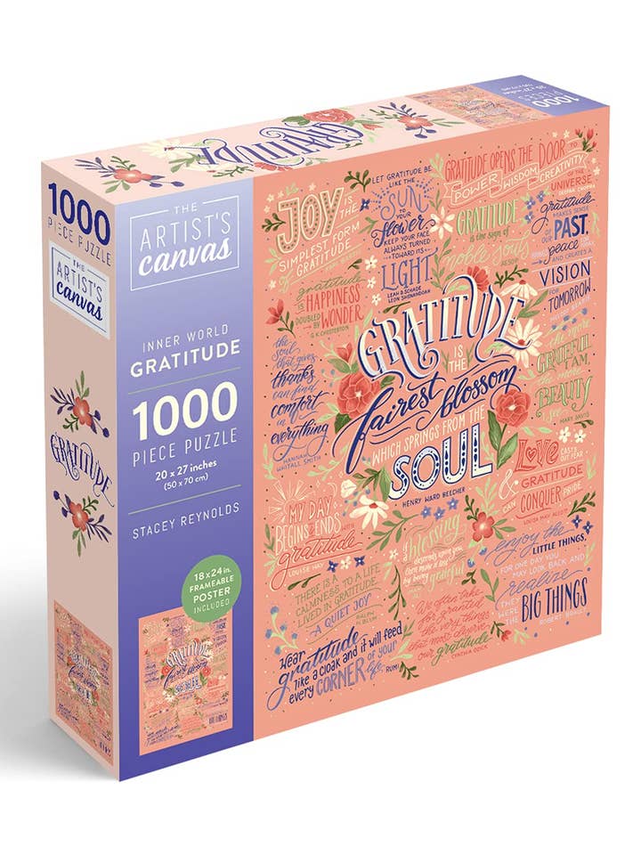 Innerlijke Wereld Dankbaarheid Zelfzorg Legpuzzel voor wholesale door Boon Books