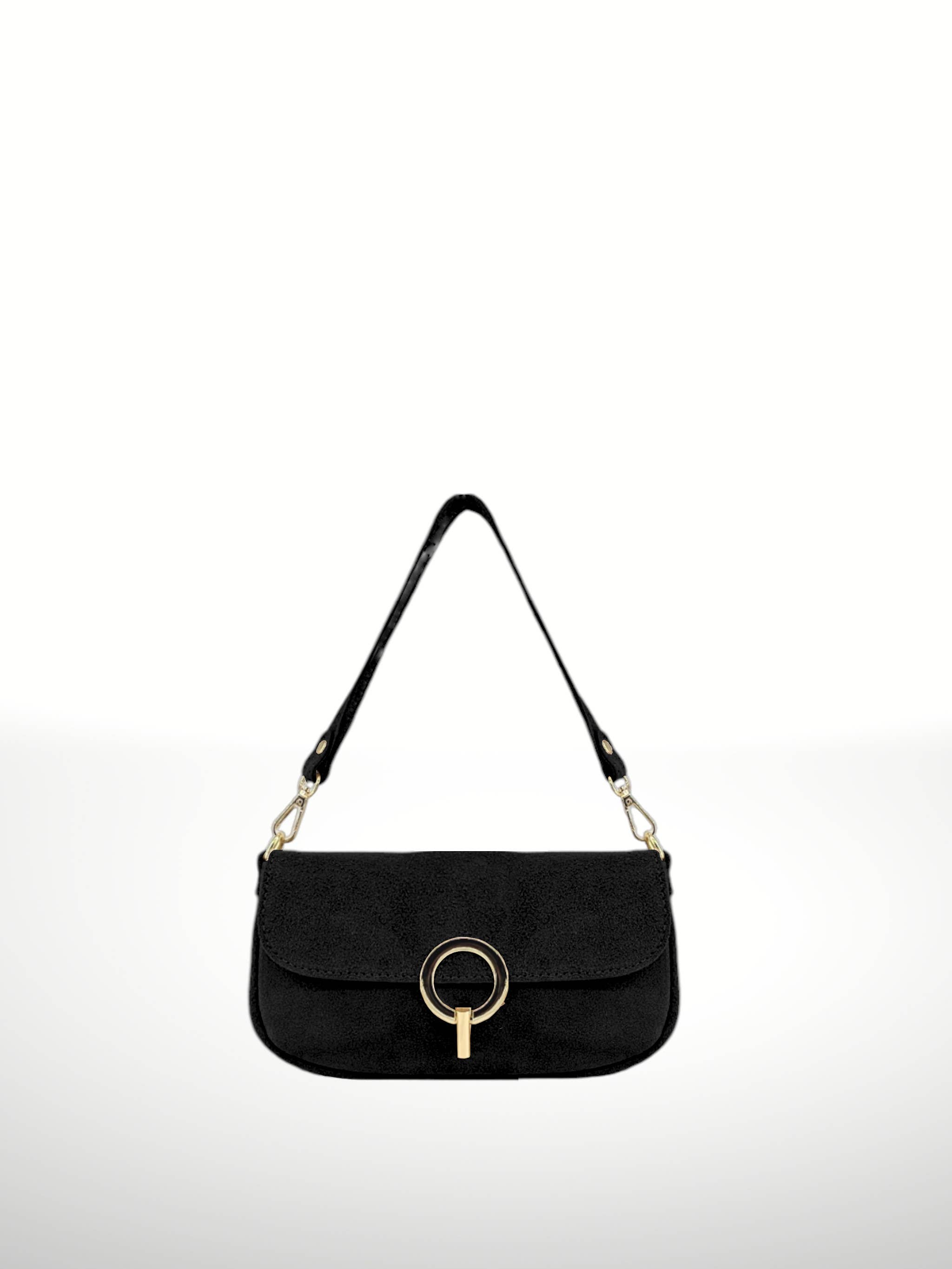 ITALIAN'S LEATHER – Großhandel Schultertasche – Damen – Nuria Lederhandtasche aus Wildleder 2503057