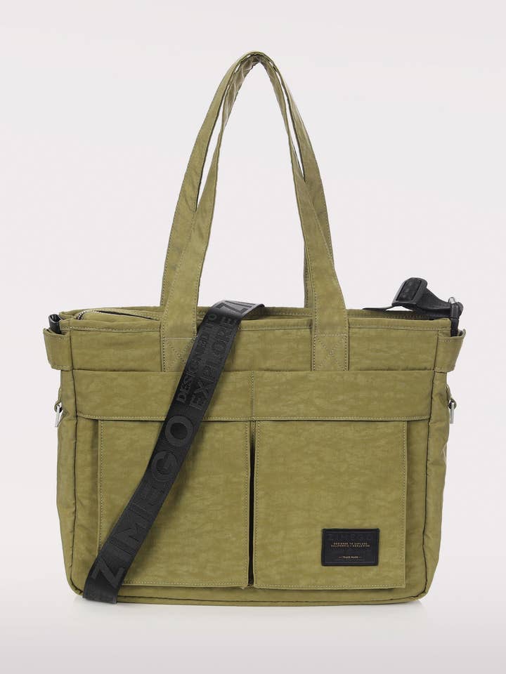 DUBBELE LAPTOPTAS voor wholesale door ZIMEGO Brand Co.