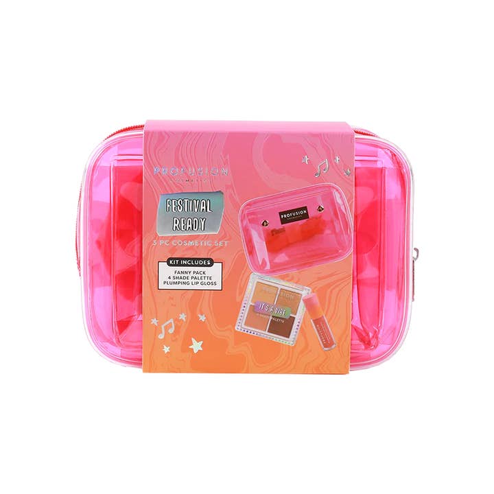 VIAI Beauty - Wholesale Makeup Kit - PROFUSION It's a Vibe | Festival Ready 3-pc Bag & Cosmetic Set7
