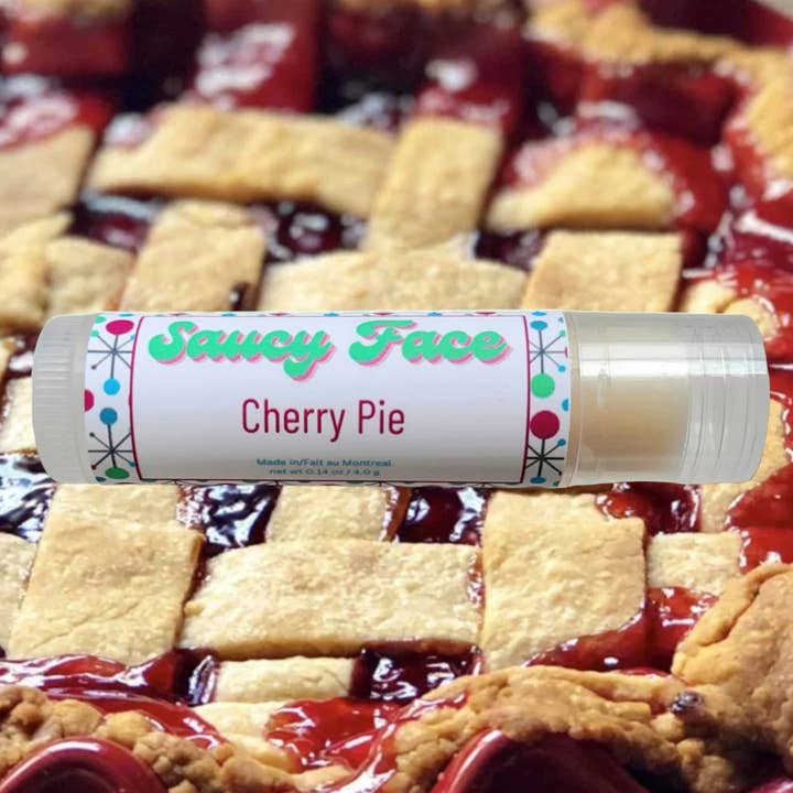 Bálsamo Labial Cherry Pie por atacado de Saucy Face Lip Co.