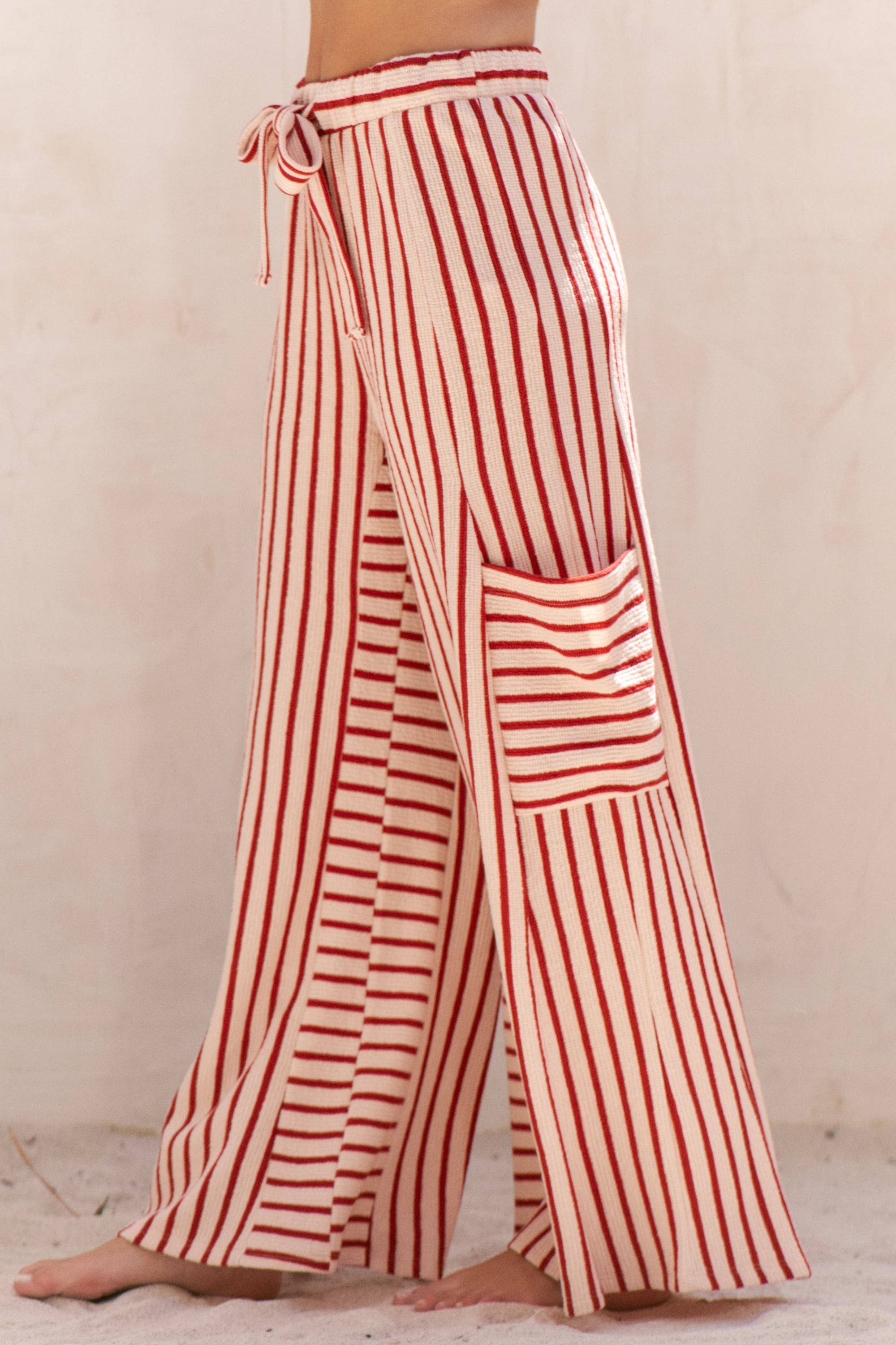 JADE BY JANE - Wholesale Pants - Women's - STRIPE WIDE LEG PANTS16