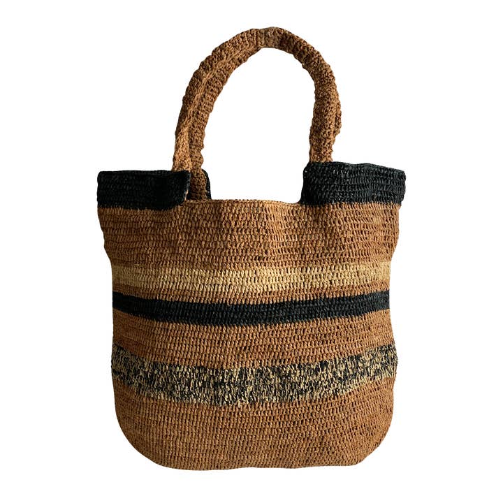 MERLEN axelväska i raffia för wholesale av CAMALYA