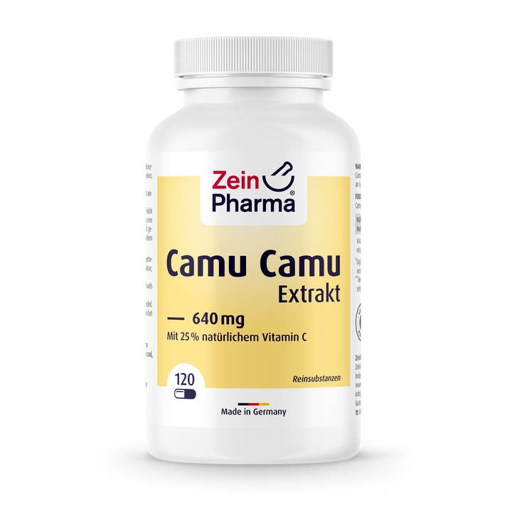 Zein Pharma - Wholesale Oral Supplement/Vitamin - Camu camu extract capsules 640 mg0