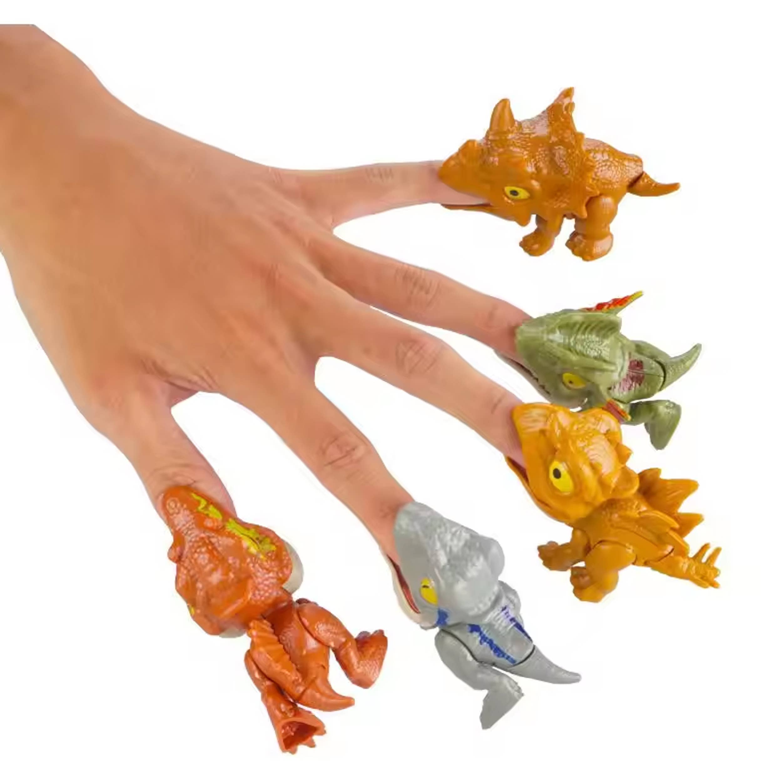 PR GROUPS LLC - Wholesale Finger puppet – Child & baby - Dinosaur Finger Biting Kids Toys  - Assorted0