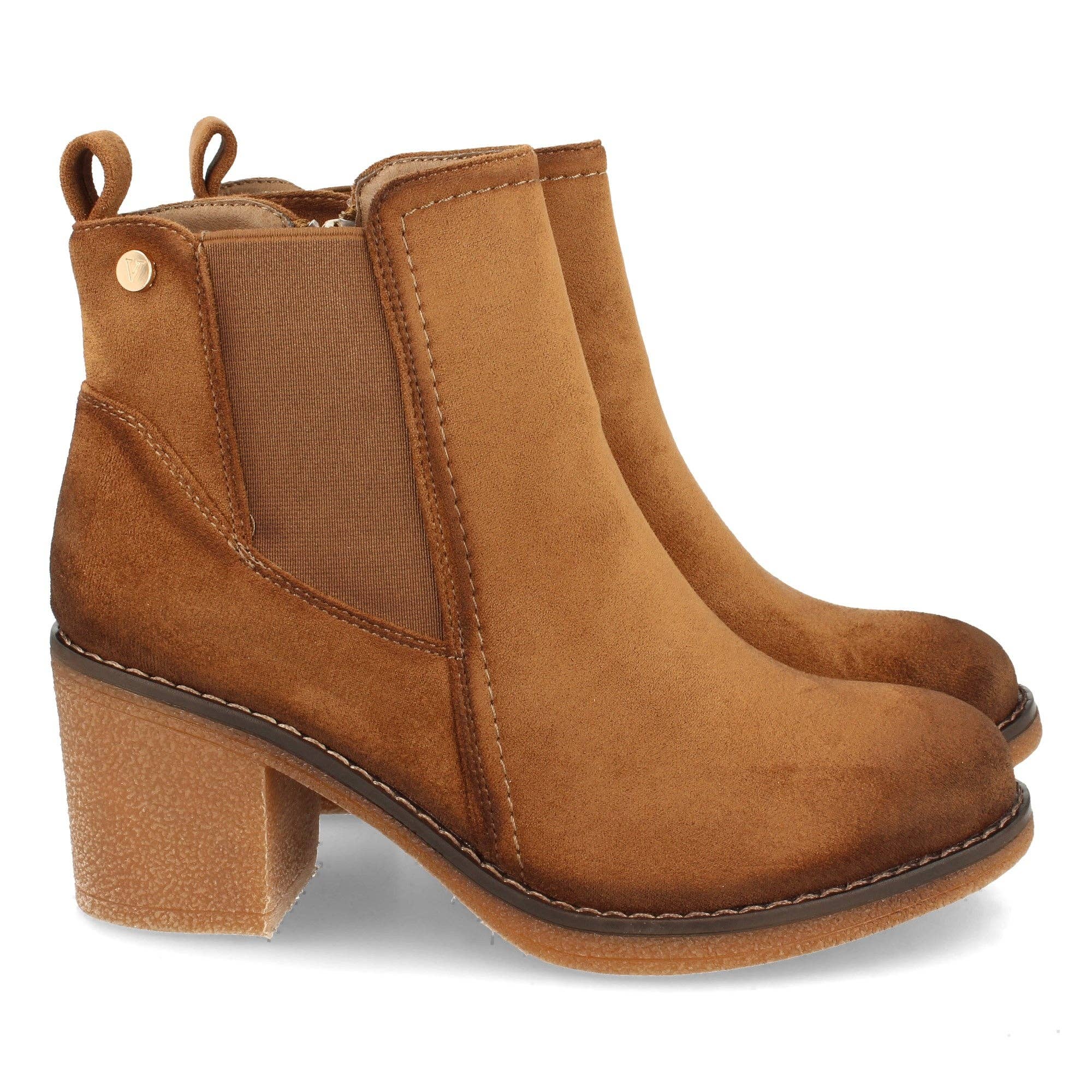 Brideluxe Mayorista - Wholesale Booties - Women's - Leather boot with elastic0