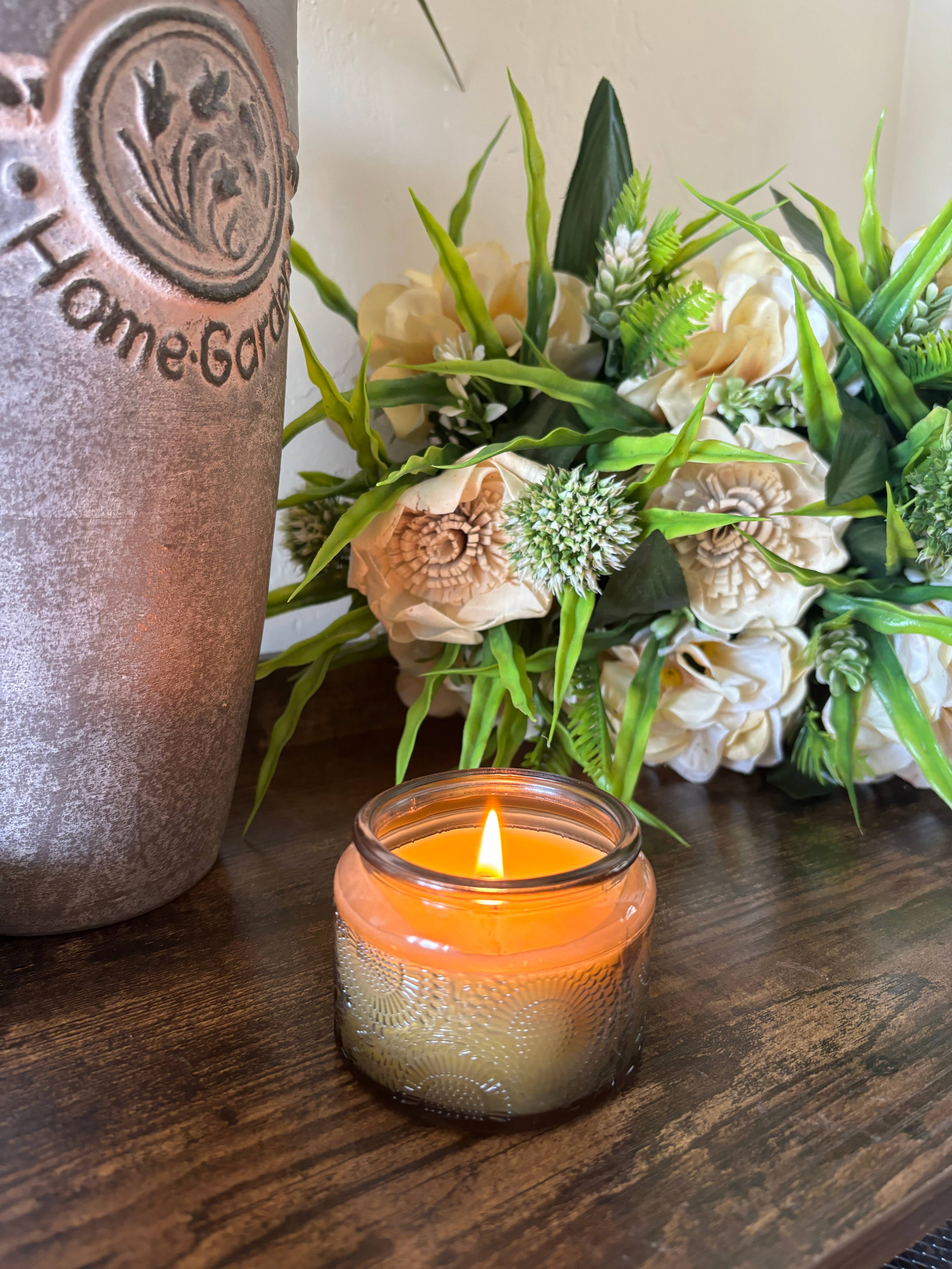 Thy Will Bee Done Apiary - Wholesale Jar/Filled Candle - Luxury Beeswax Candle, 4oz Beeswax Jar Candle, Natural Wax4