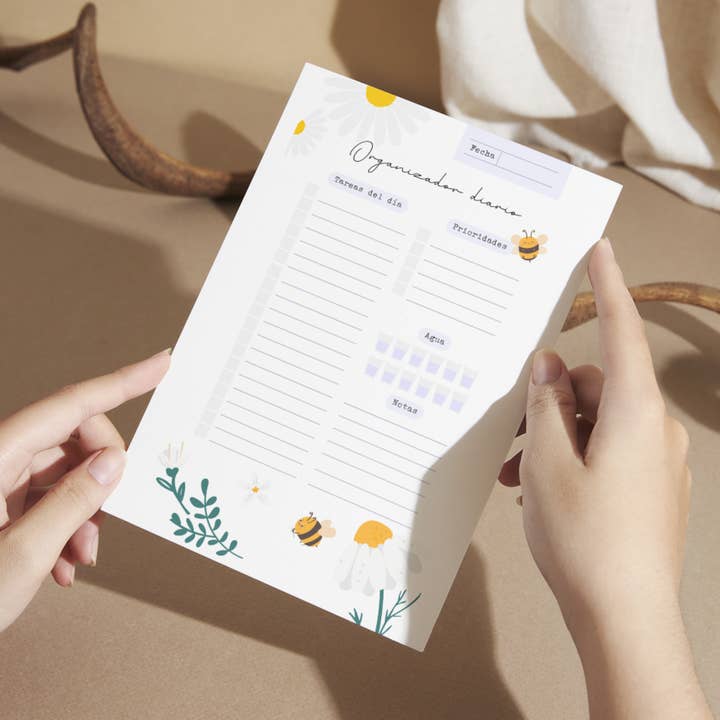 8X5 libreta organizador diario 90 paginas, español for wholesale by Missh Shop