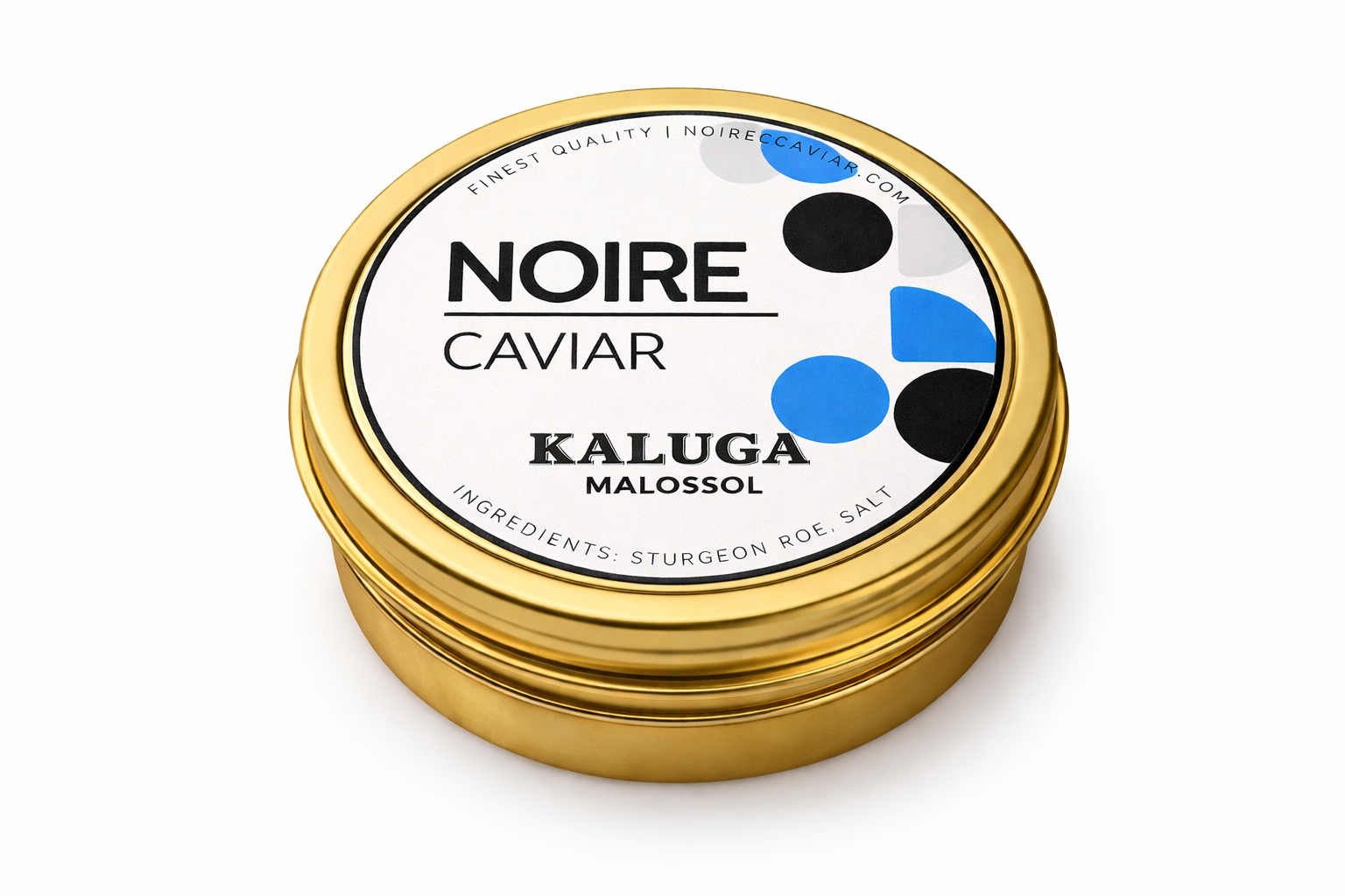 Aquatir - Wholesale Fish/Seafood - Kaluga Premium Sturgeon Black Caviar 1.8 Ounces / 50 Grams1