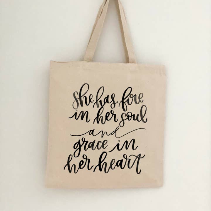 swaygirls – wholesale Bärkasse - Dam – Återanvändbar tygväska | Canvas tote bag | Brand & nåd väska