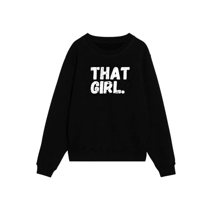 Nobrand - Wholesale Hoodie - Women's - DOC-L4598 THAT GIRL GRAPHIC SWEATSHIRT1