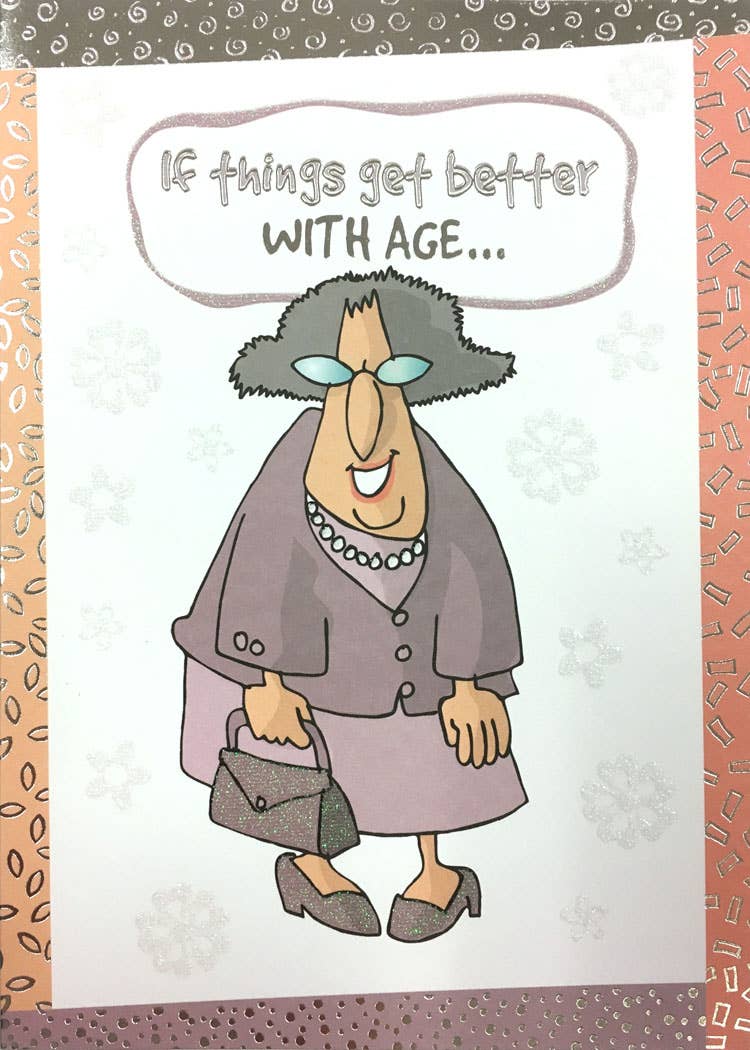 InterGreet.com – Großhandel Geburtstagskarten – Humor-Geburtstagskarten - Aging Perfection Humor0