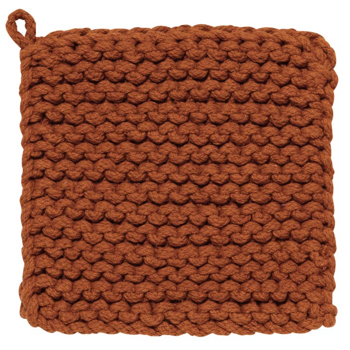Danica Heirloom - Wholesale Oven Mitt/Pot Holder - Cinnamon Stick Knit Potholder