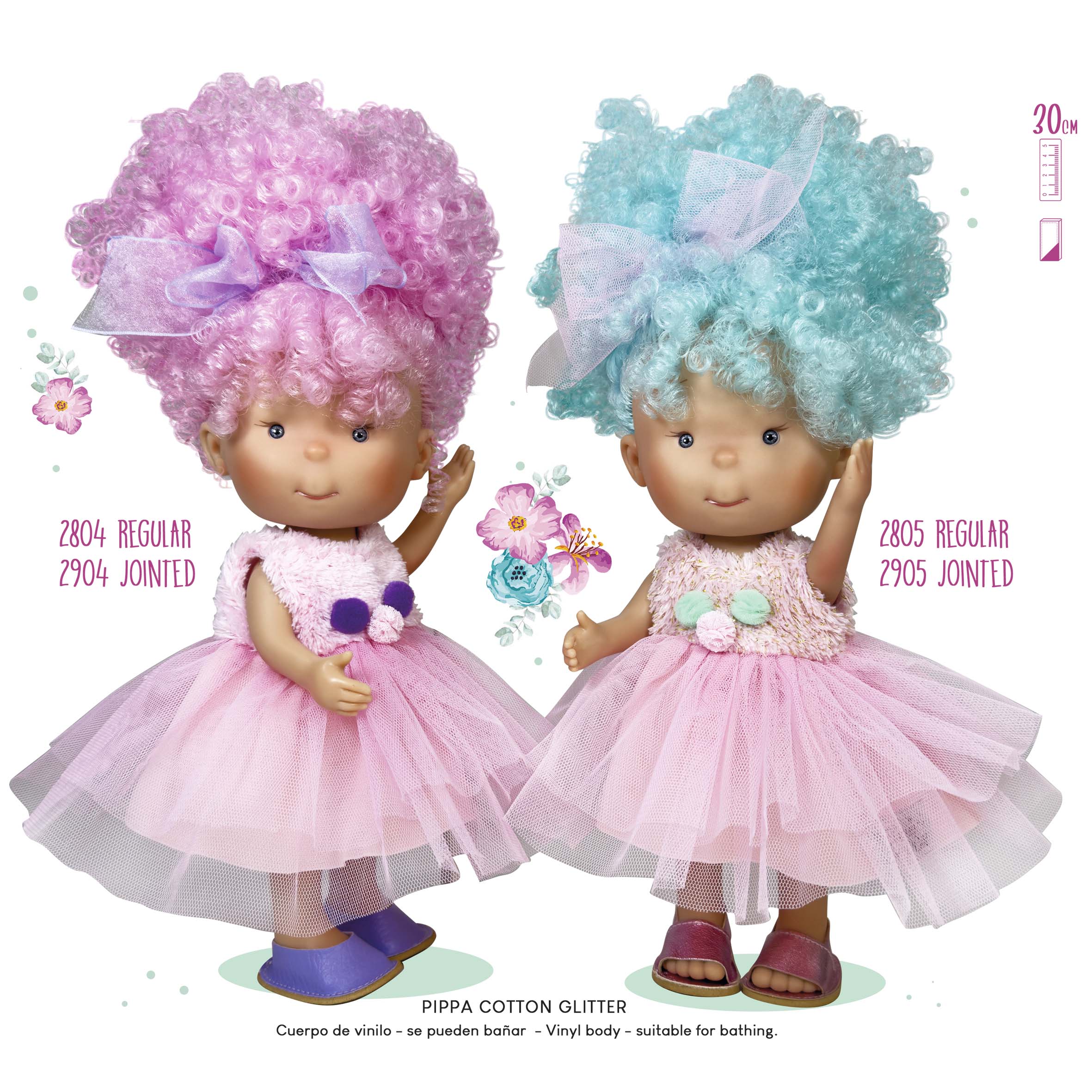 Nines Artesanals d'Onil Dolls - Wholesale Doll - Kids - PIPPA SWEET PINK DOLL6
