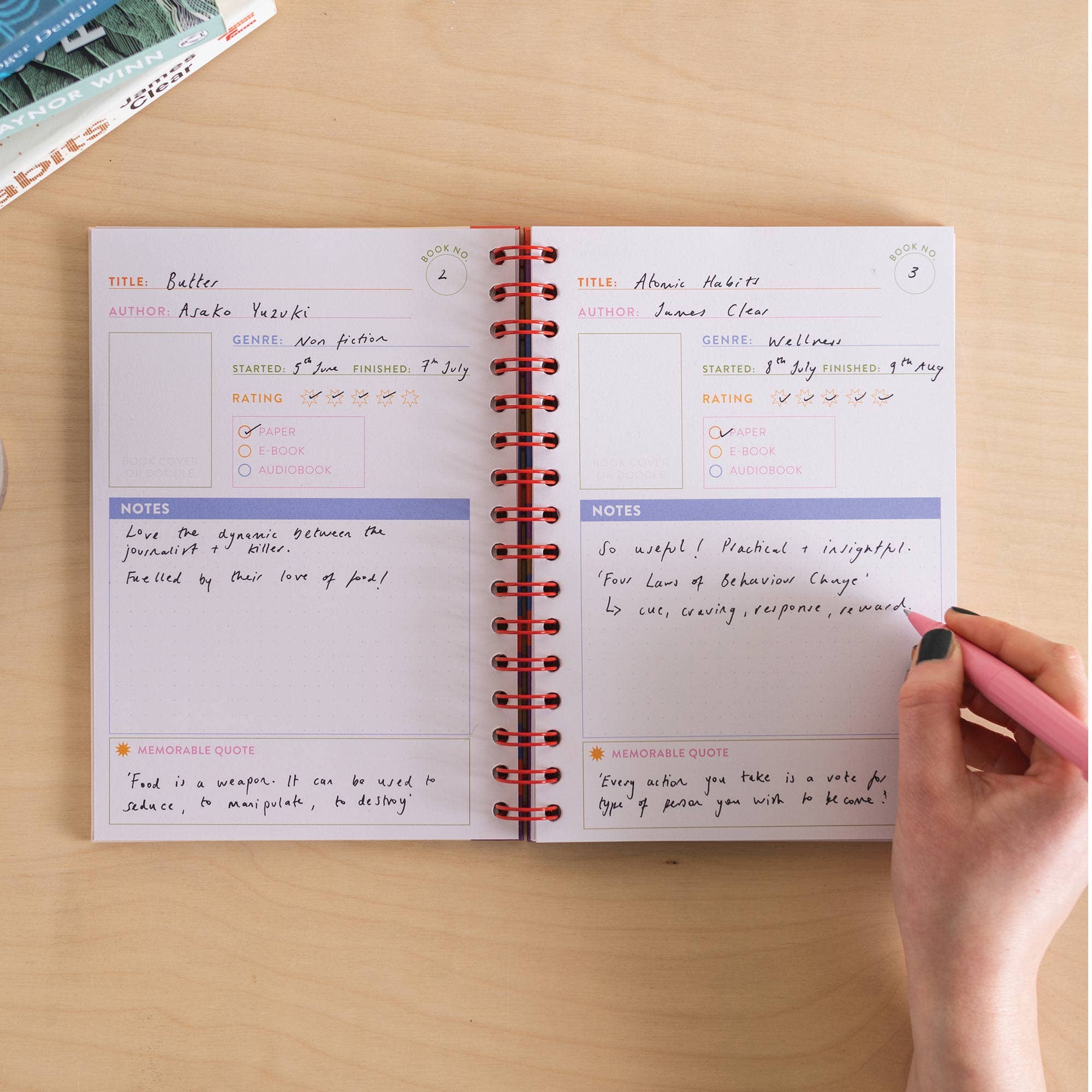 Good Tuesday - Wholesale Journal/Diary - Reading Journal A5 | Hardback | More Books1