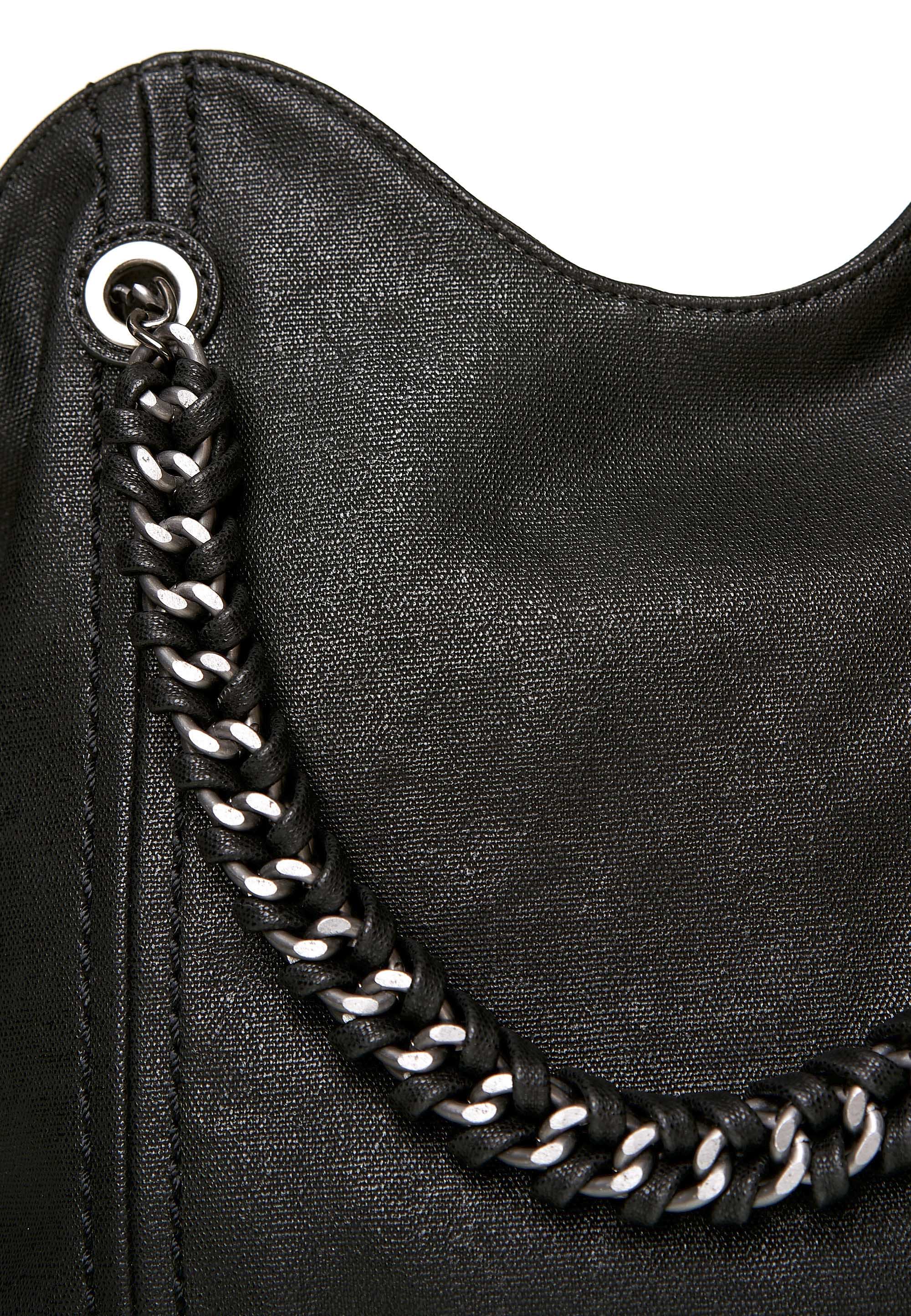 HJS - Vente Sac porté épaule – femme - Sac à bandoulière 'MERCED' avec anses chaîne5