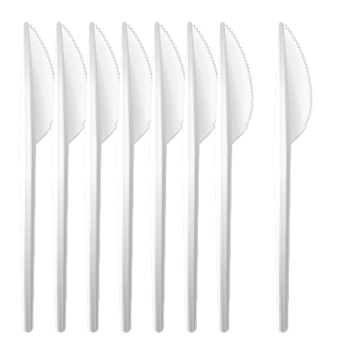 Clene Pack - Wholesale Assorted Cutlery Set - CLENE PACK 100% Compostable PLA Cutlery 1
