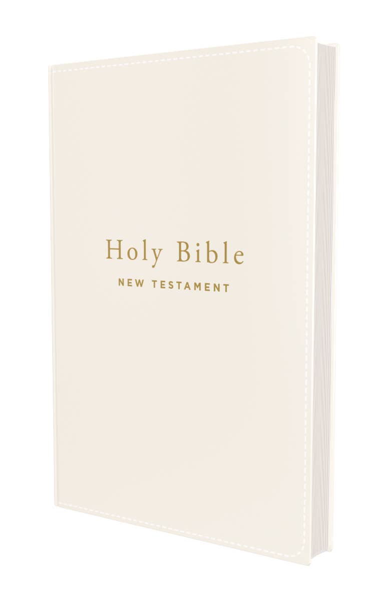 HarperCollins Christian Publishing - Wholesale Religion - NIV Tiny Testament Bible New Testament Leathersoft White10