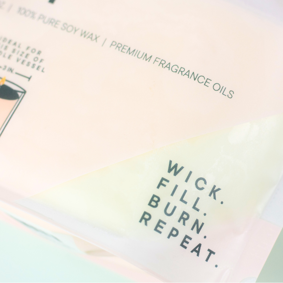 Unplug Soy Candles - Vente Kit de bricolage - Kit de recharge pour bougie en cire de soja (32 oz)1