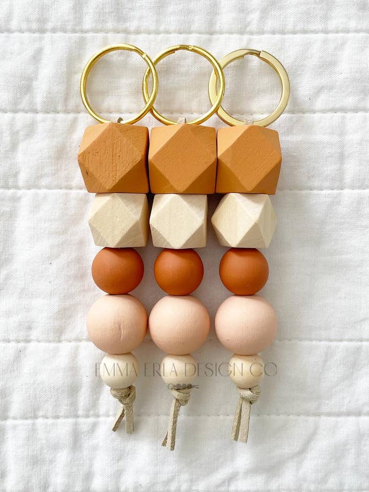 Desert Sunrise Keychain for wholesale by Emma Erla Design Co.