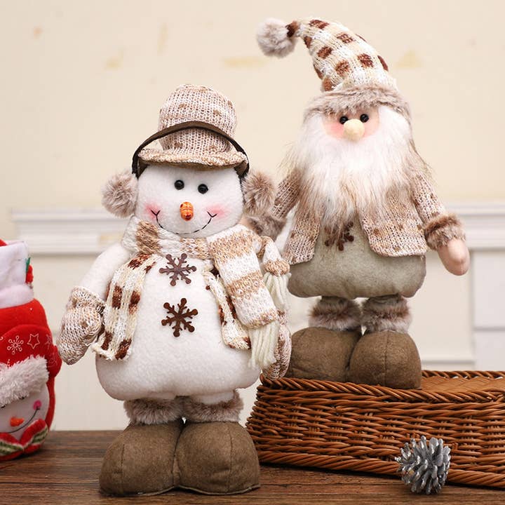 NINEXIS - Wholesale Christmas Decoration - CWMM1739_Christmas Decorations Knitted Retractable Doll