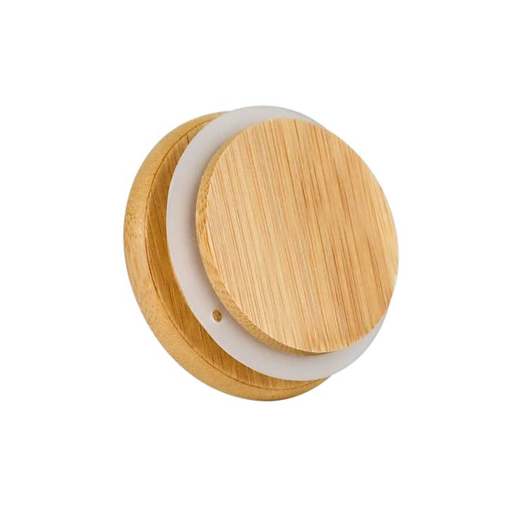 Human Objects® - Wholesale Jar - 4oz/120ml Bamboo Lid Spice Jars