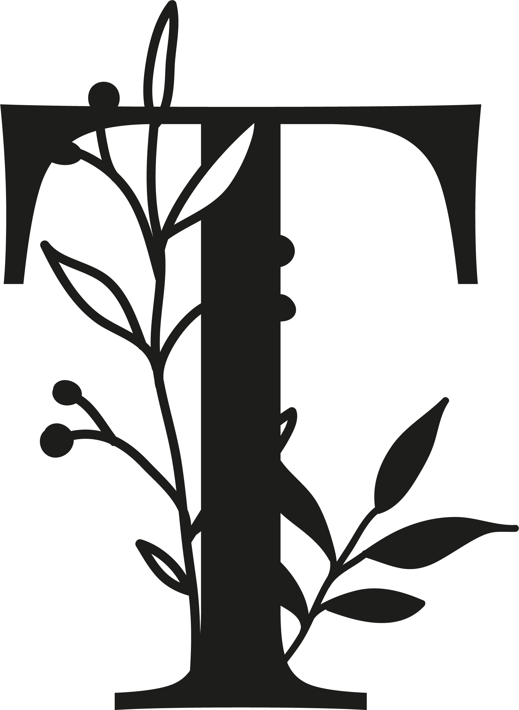 Keystone Steel Co. - Wholesale Wall Accent - Botanical Letter Wall Decor30