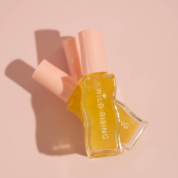 Wild Rising Skincare - Venta al por mayor Brillos de labios - 10 aceites naturales para labios Ultra Shine en brillo3