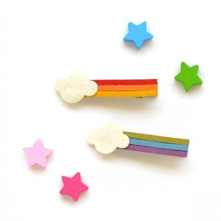 REMOVED BRAND - Wholesale Hair Clip - Kids - Rainbow Clips