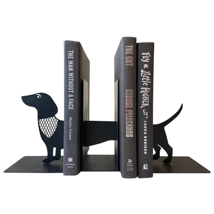 Streamline - Wholesale Bookend - Dachshund 3 Piece Scene Maker Bookends