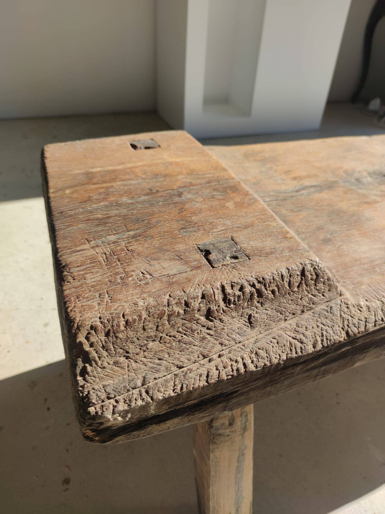 Office Objets - Wholesale Bench - Very large antique teak bench H:50cm L:2m0651