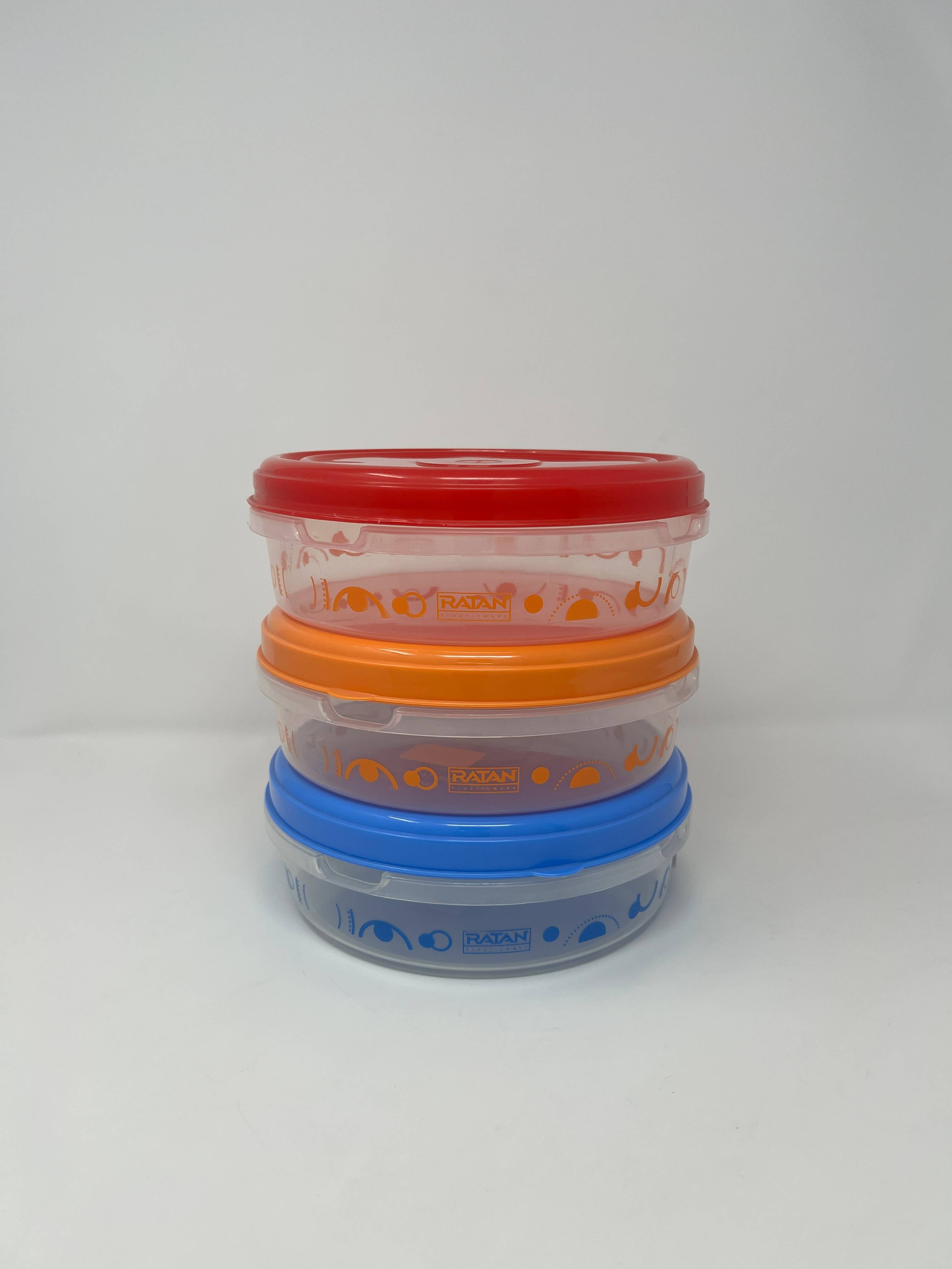 USA HomeMax - Wholesale Food Storage Container - 3-Section Food Container Vent Round4