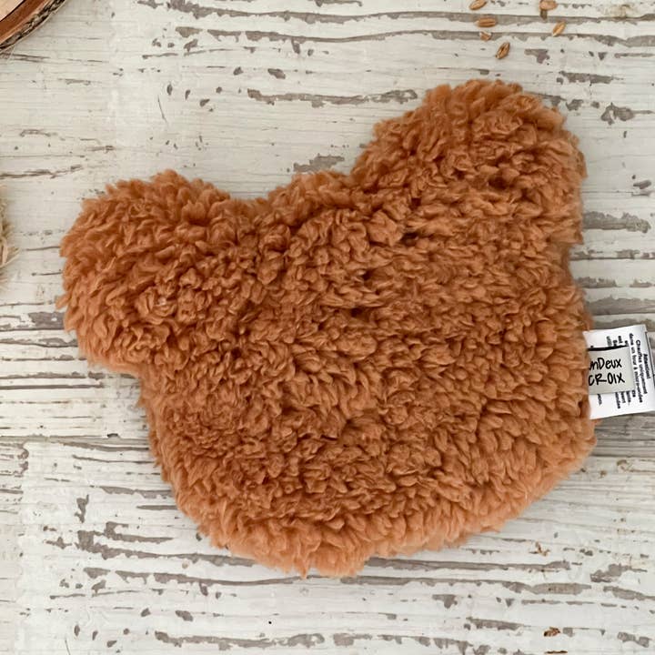 Trockene Wärmflasche OURS MOUMOUTE - Cognac für den Großhandel von UNDEUXCROIX