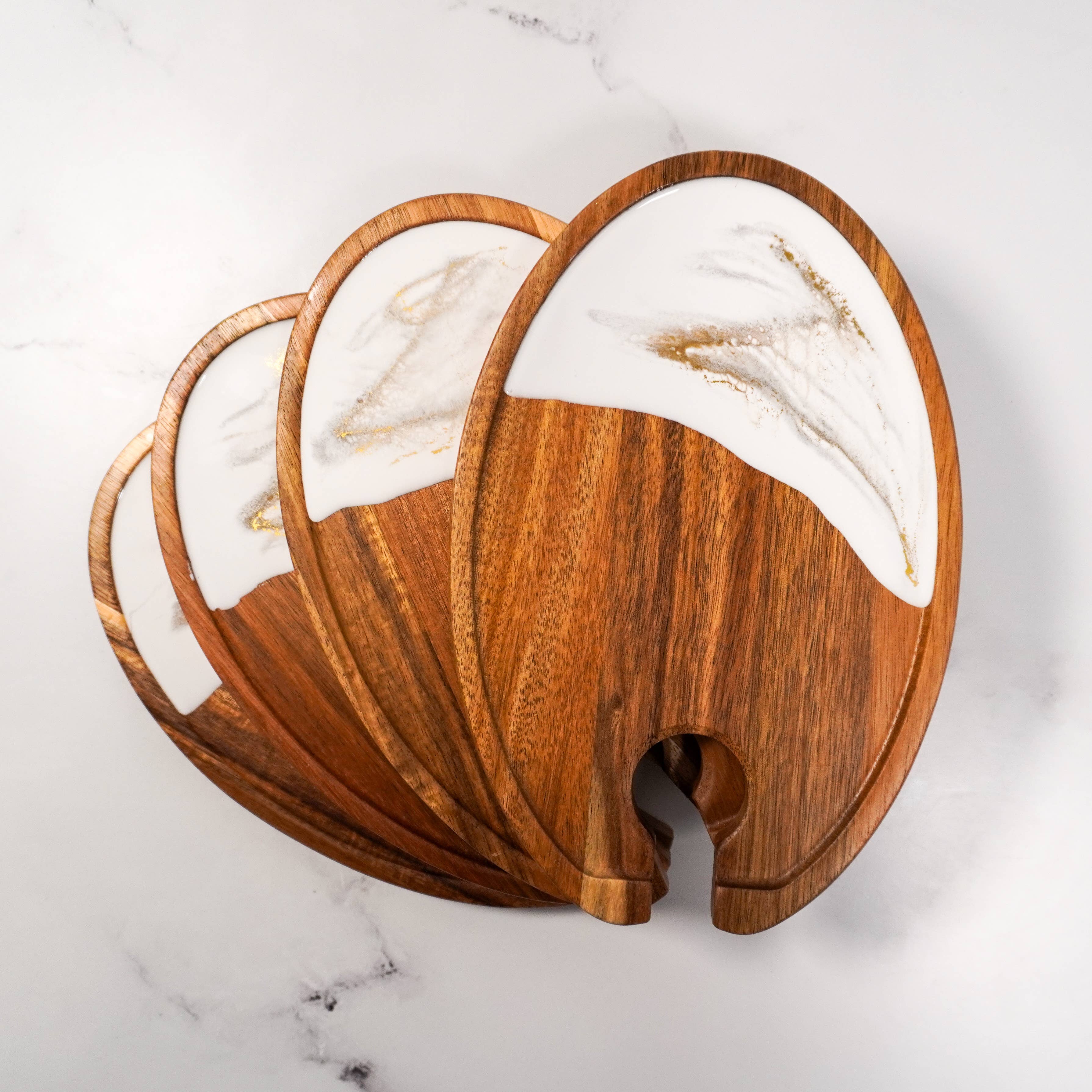 Lynn & Liana Designs - Wholesale Appetizer Serveware - (Case pack of 4) Wine & Appetizer Trays NO TARIFFS!4